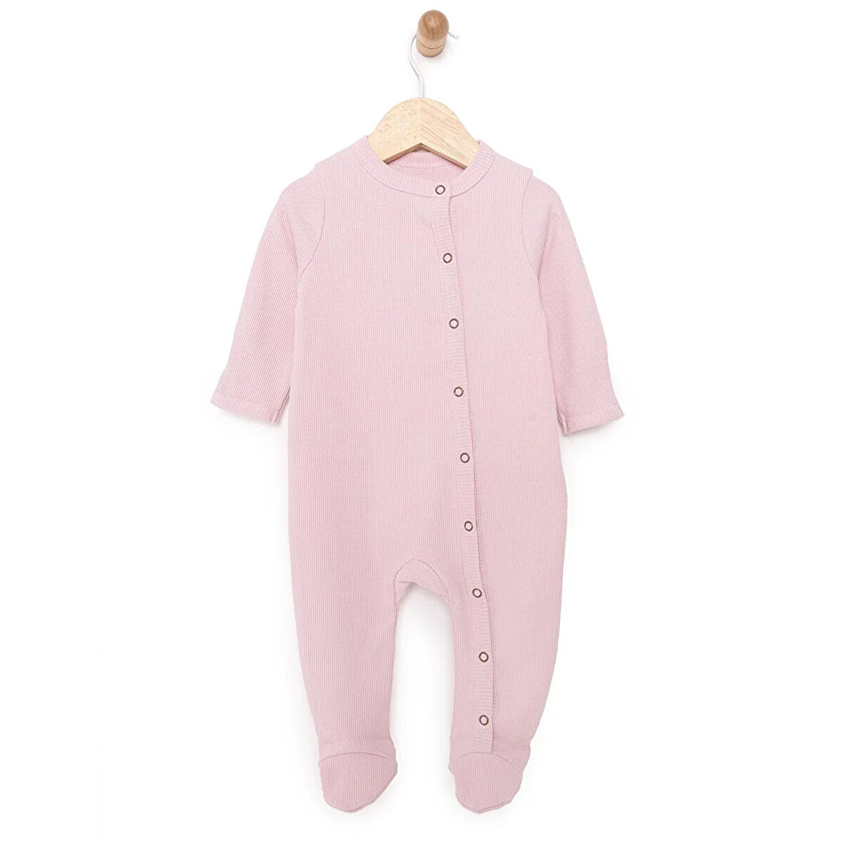 Newborn Fashion Club Yenidoğan Kız Kaşkorse Patikli Tulum Kız Bebek