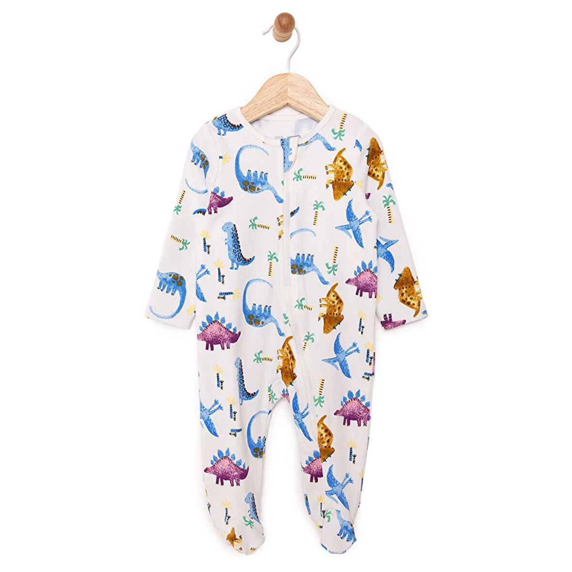 HelloBaby Yenidoğan Erkek  Patikli Tulum Erkek Bebek