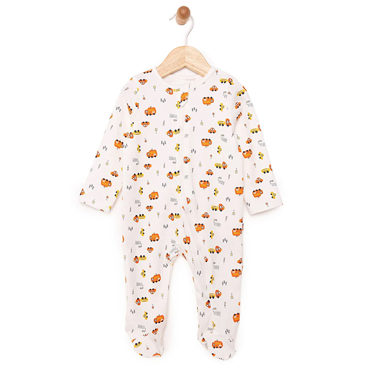 HelloBaby Yenidoğan Erkek  Patikli Tulum Erkek Bebek