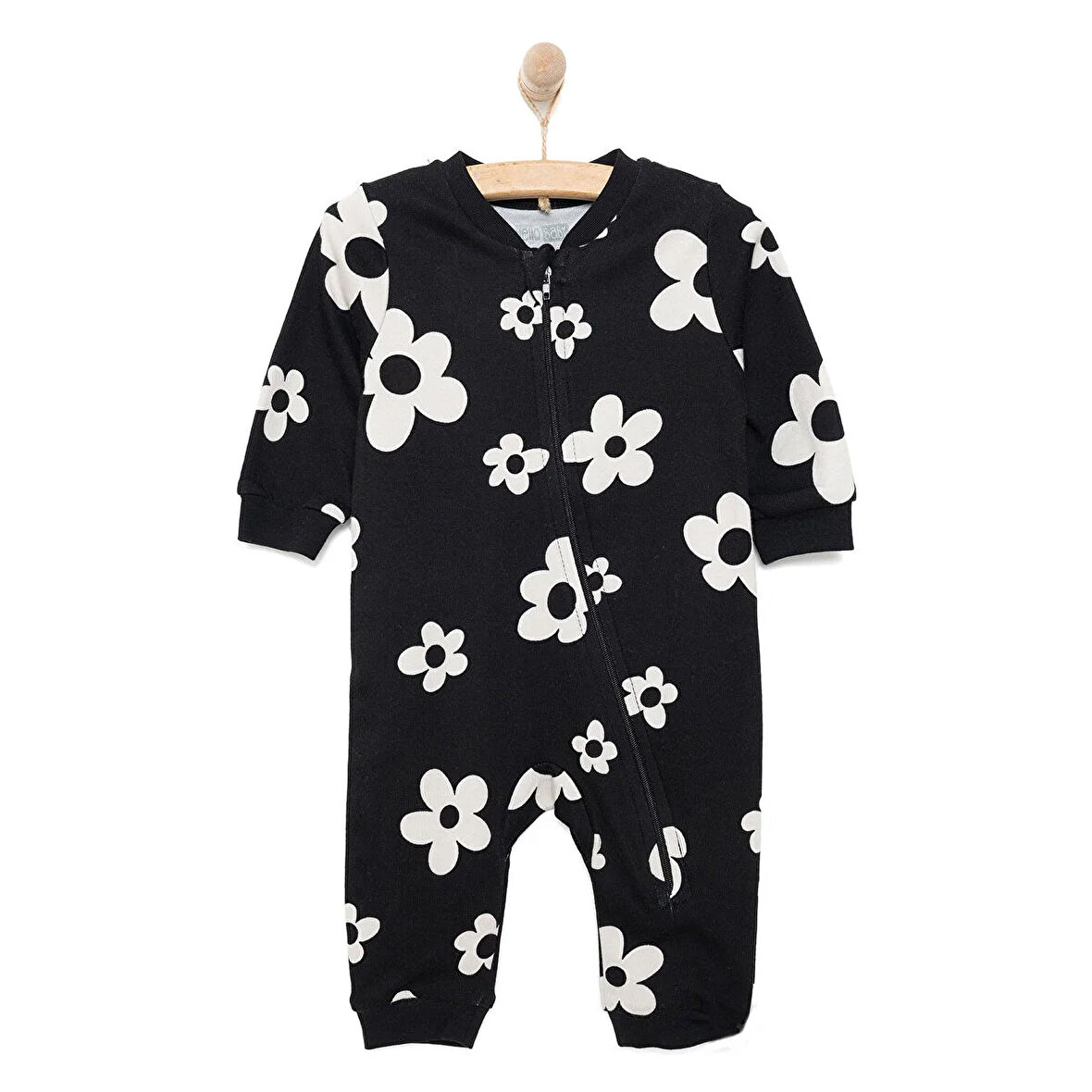 HelloBaby Yenidoğan Kız Patiksiz  Tulum Kız Bebek
