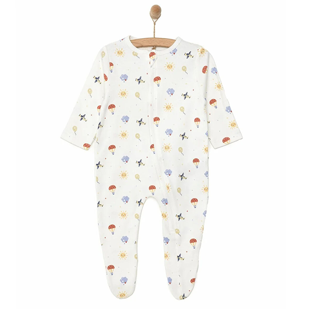 HelloBaby Yenidoğan Erkek  Patikli Tulum Erkek Bebek