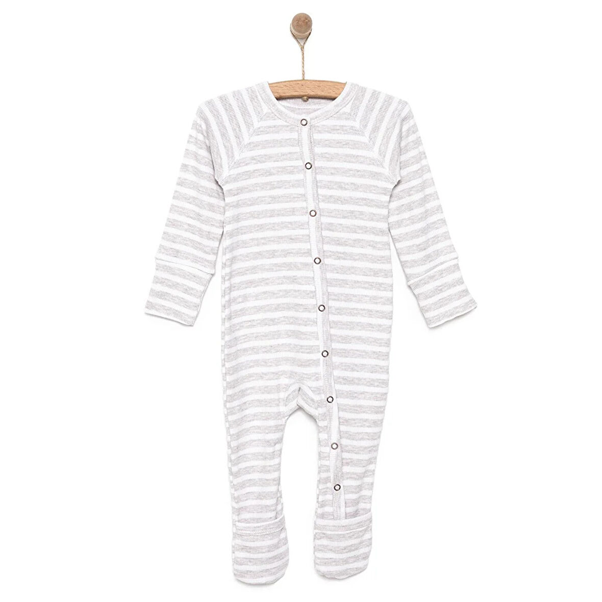 Newborn Fashion Club Yenidoğan Unisex Kaşkorse  Boyu Ayarlanabilen Özel Tasarım Patikli-Patiksi