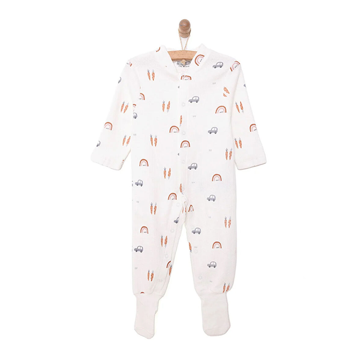 HelloBaby Yenidoğan Erkek Çoraplı Tulum Erkek Bebek