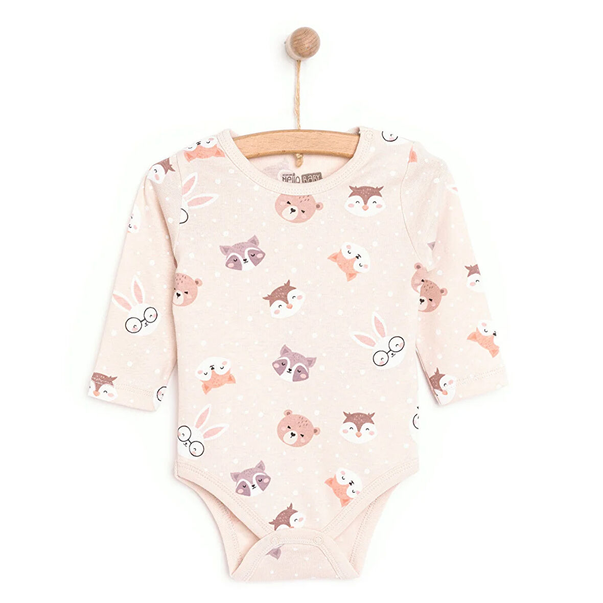 HelloBaby Unisex Uzun Kol Body Unisex