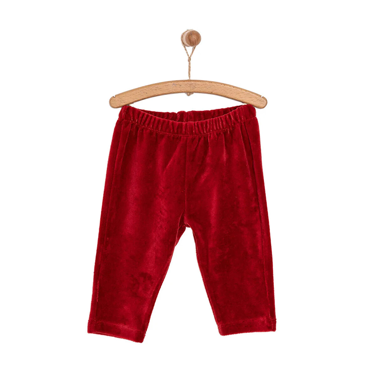 HelloBaby Basic Kadife Eşofman Alt Kız Bebek