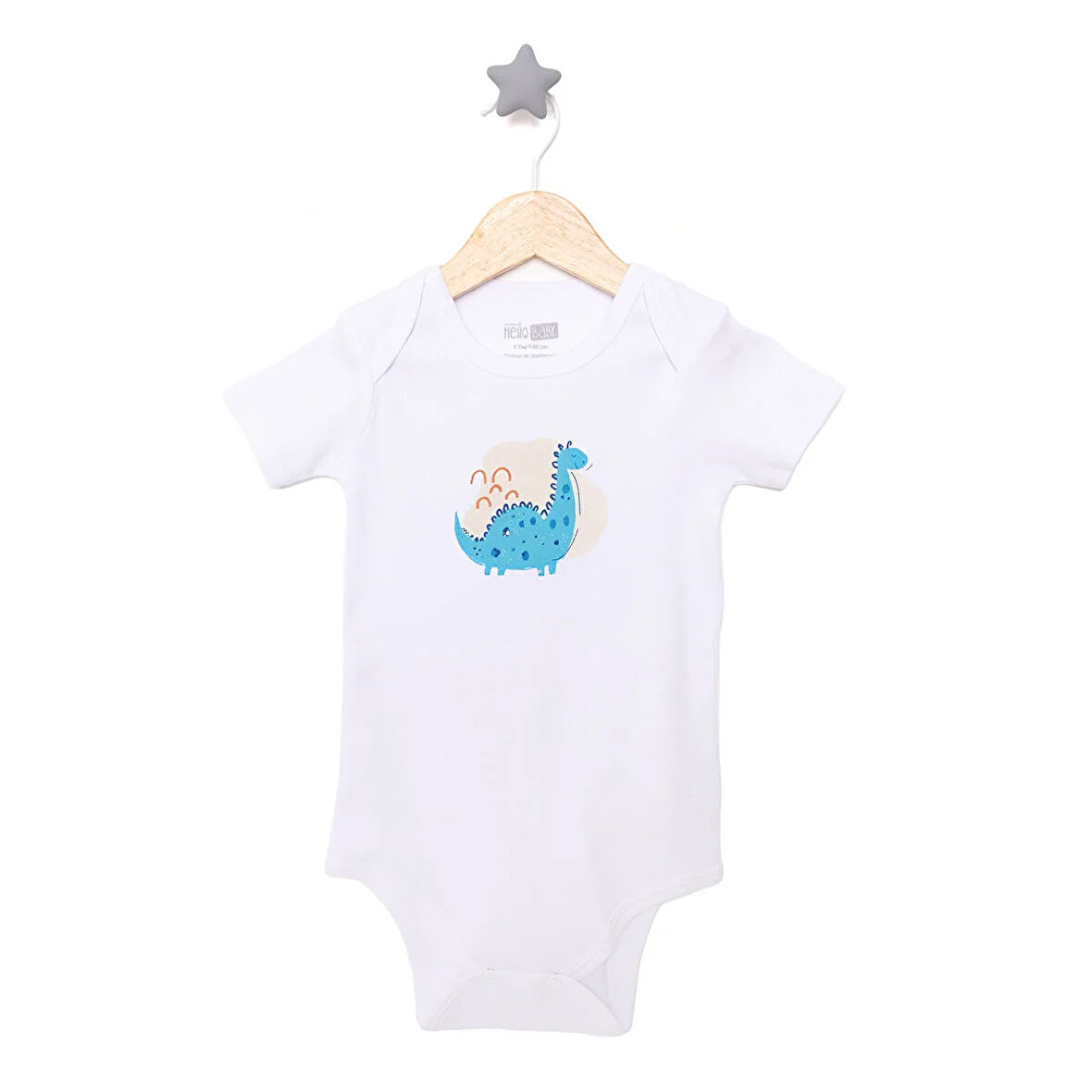 HelloBaby Erkek Kısa Kol Body Erkek Bebek