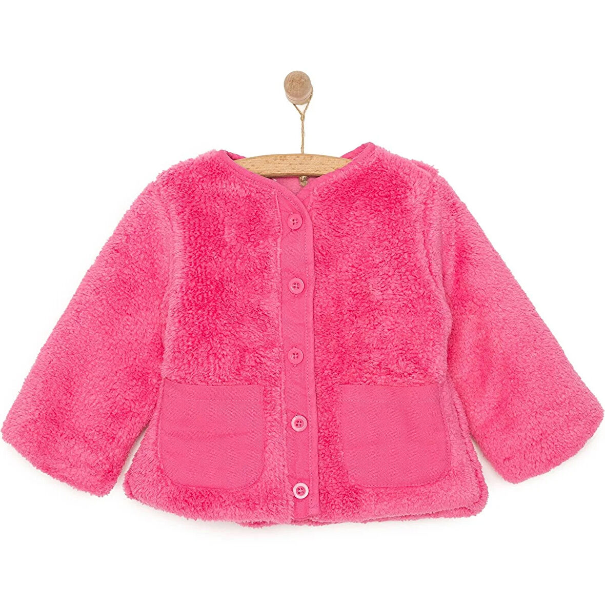 HelloBaby Basic Kız Welsoft Hırka Kız Bebek