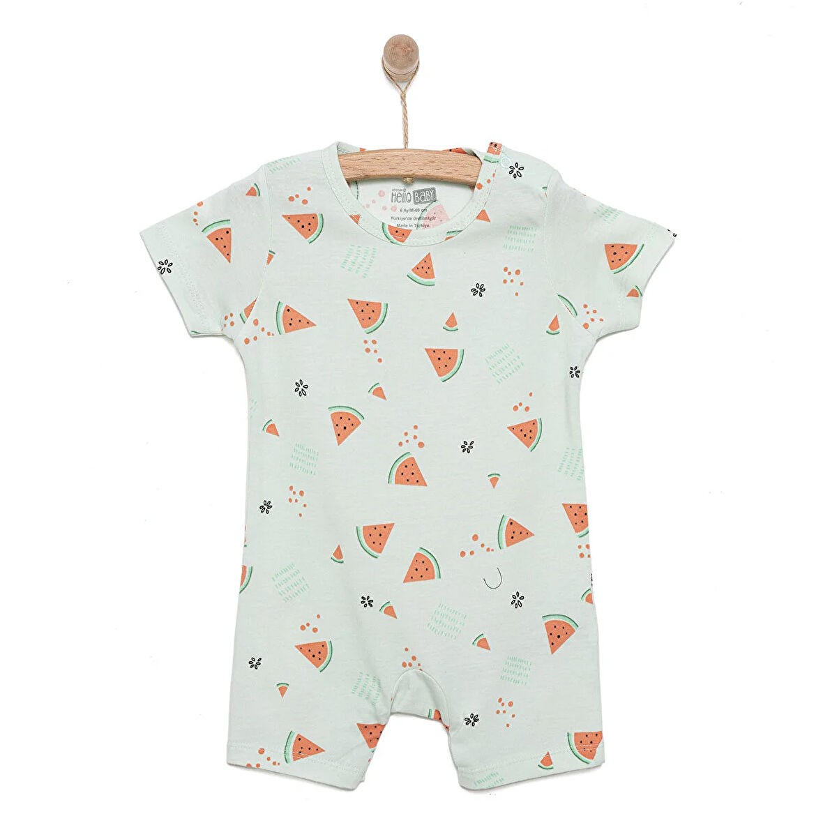 HelloBaby Yenidoğan Kız Kısa Tulum Kız Bebek