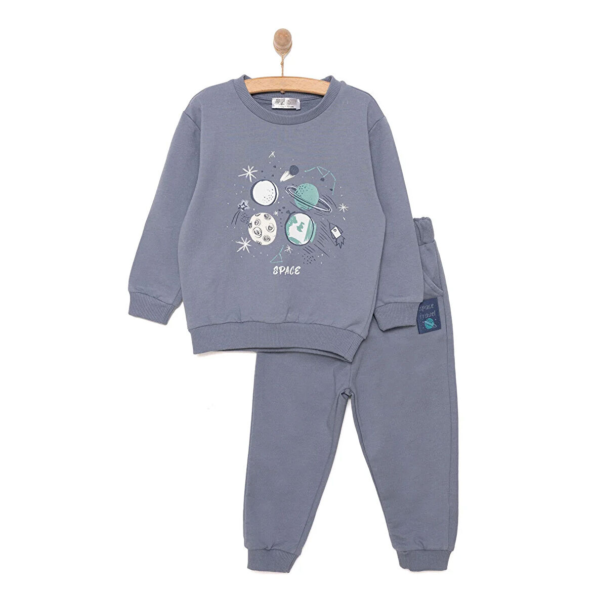 HelloBaby SPACE Erkek Eşofman Takımı Erkek Bebek