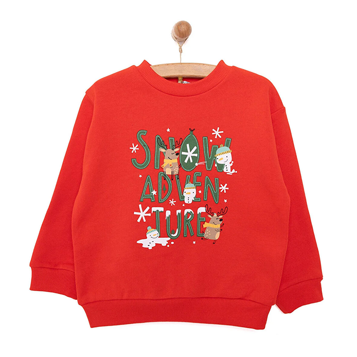 HelloBaby Snow Party Erkek Sweatshirt Erkek Bebek