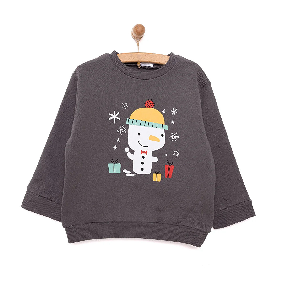 HelloBaby Snow Party Erkek Sweatshirt Erkek Bebek