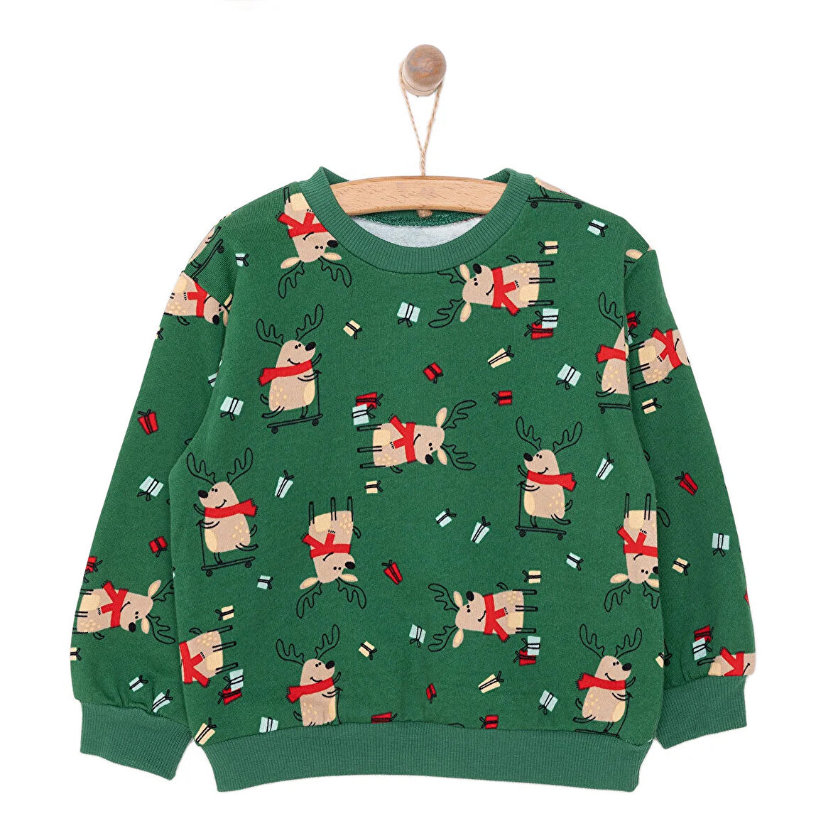 HelloBaby Snow Party Erkek Sweatshirt Erkek Bebek