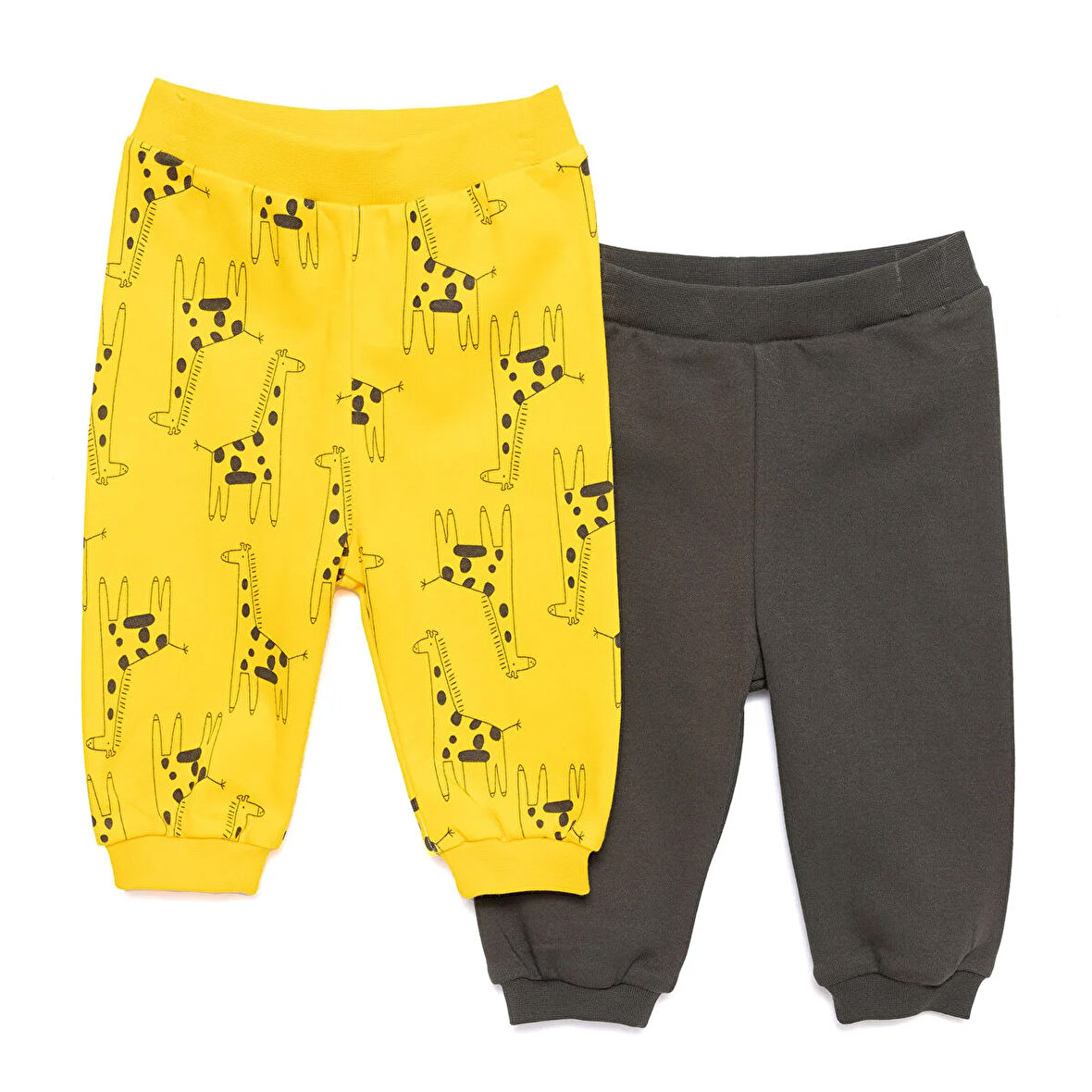 HelloBaby Basic Erkek Dinozor Desenli 2li Patiksiz Alt Erkek Bebek