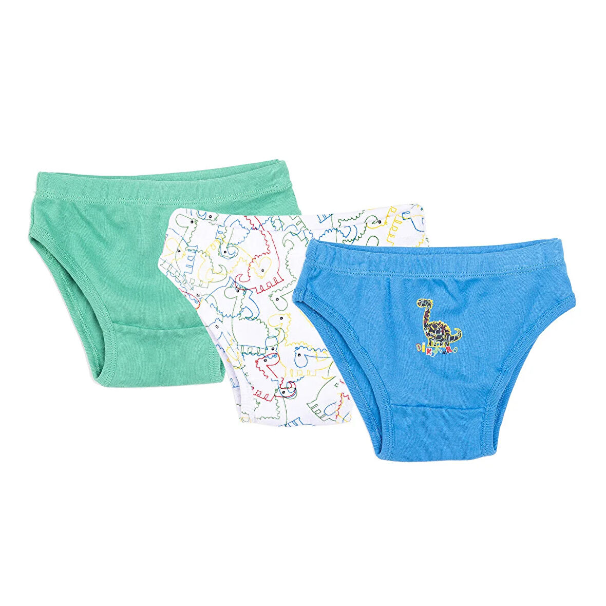 HelloBaby Erkek Bebek 3lü Külot Mavi