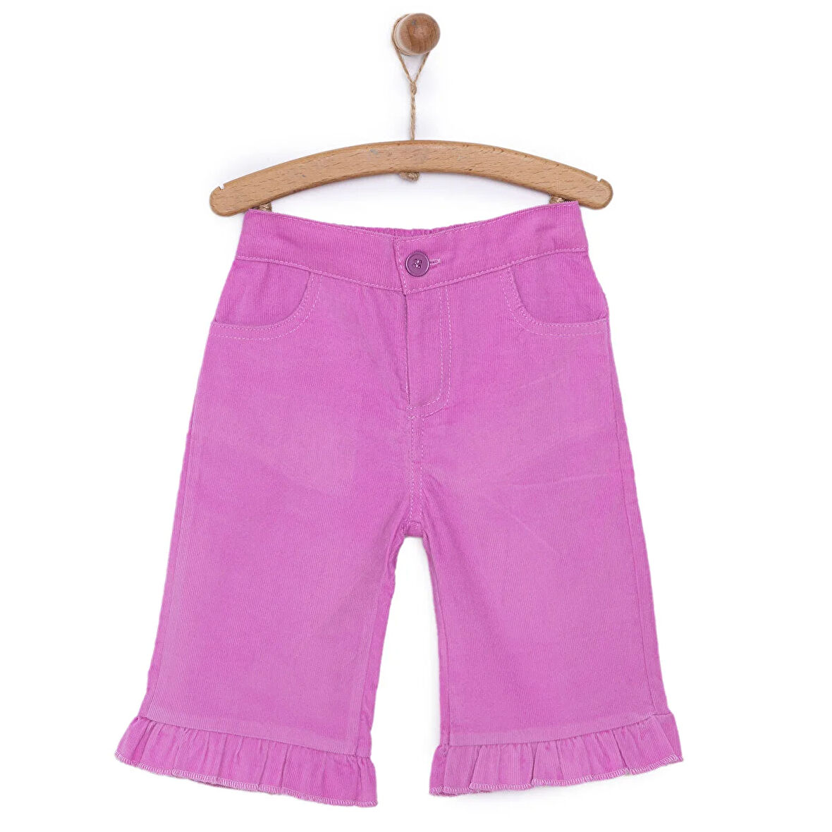 HelloBaby Tulip Kız Kadife Pantolon Kız Bebek