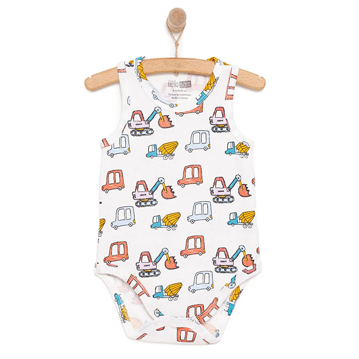 HelloBaby Erkek Atlet Body Erkek Bebek