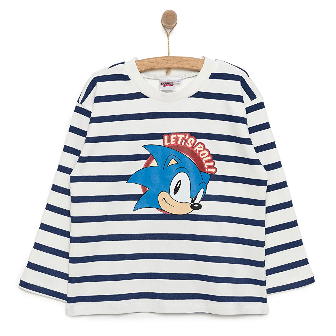 Sega Sonic Erkek Sweatshirt Erkek Bebek