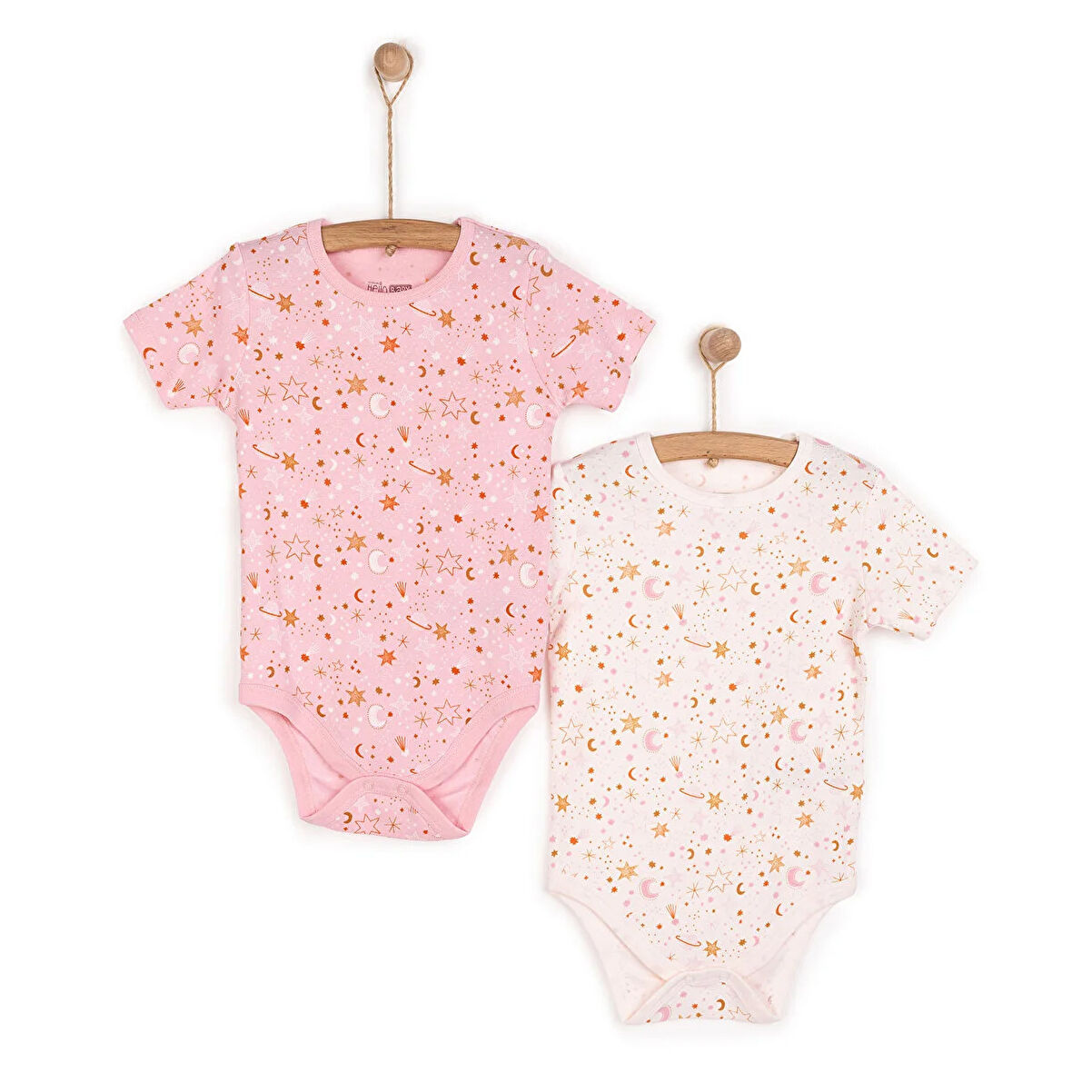 HelloBaby 2li Kısa Kol Body