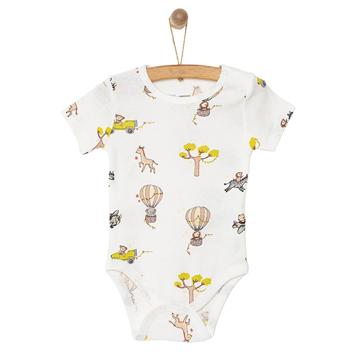 HelloBaby Erkek Kısa Kol Body Erkek Bebek