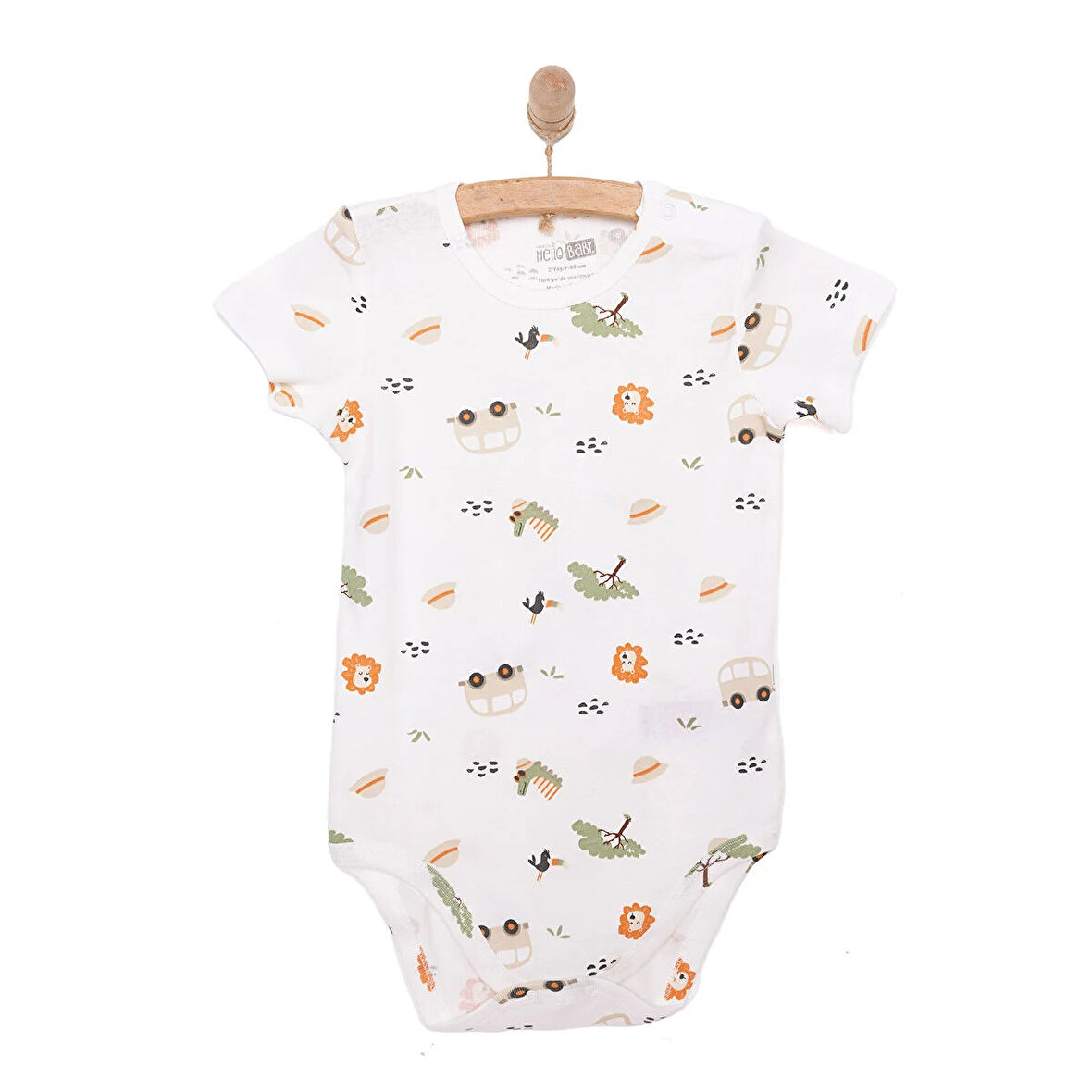 HelloBaby Araba Kısa Kol Body