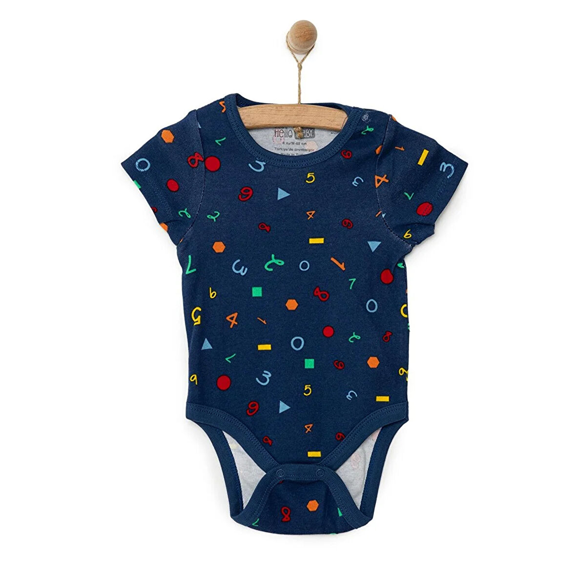 HelloBaby Erkek Kısa Kol Body Erkek Bebek