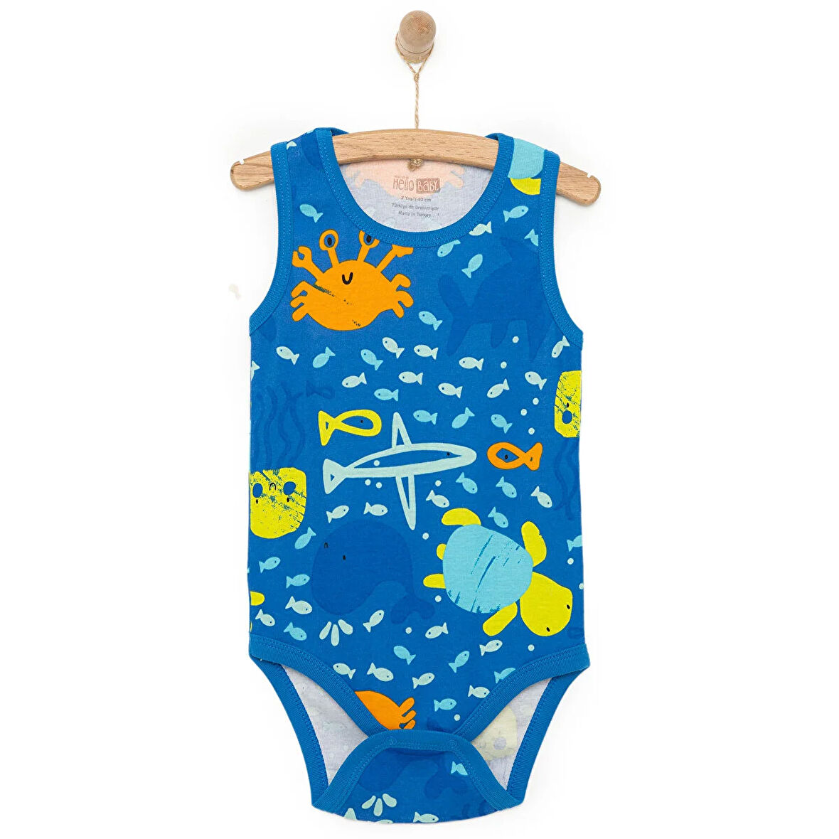 HelloBaby Erkek Atlet Body Erkek Bebek