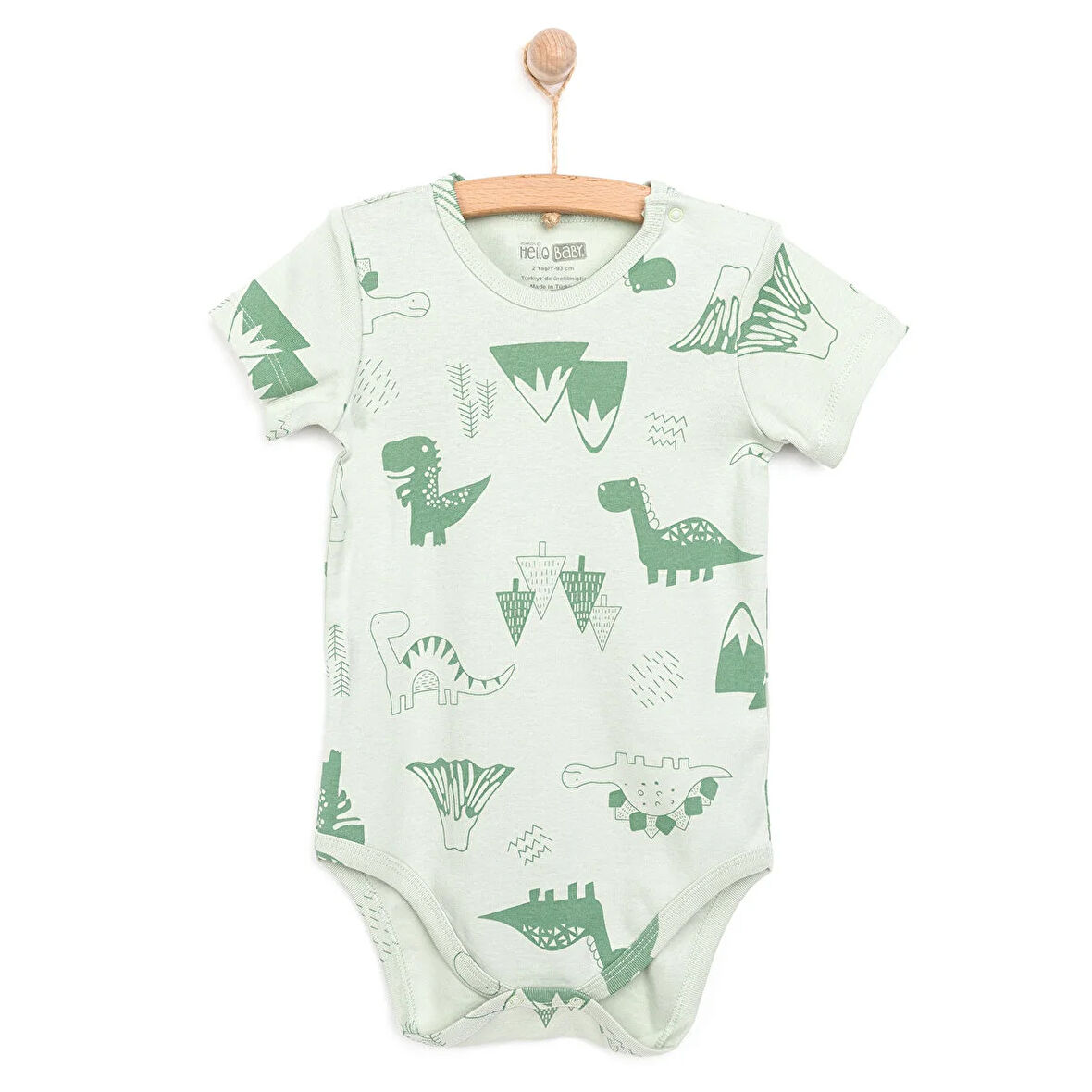 HelloBaby Erkek Kısa Kol Body Erkek Bebek