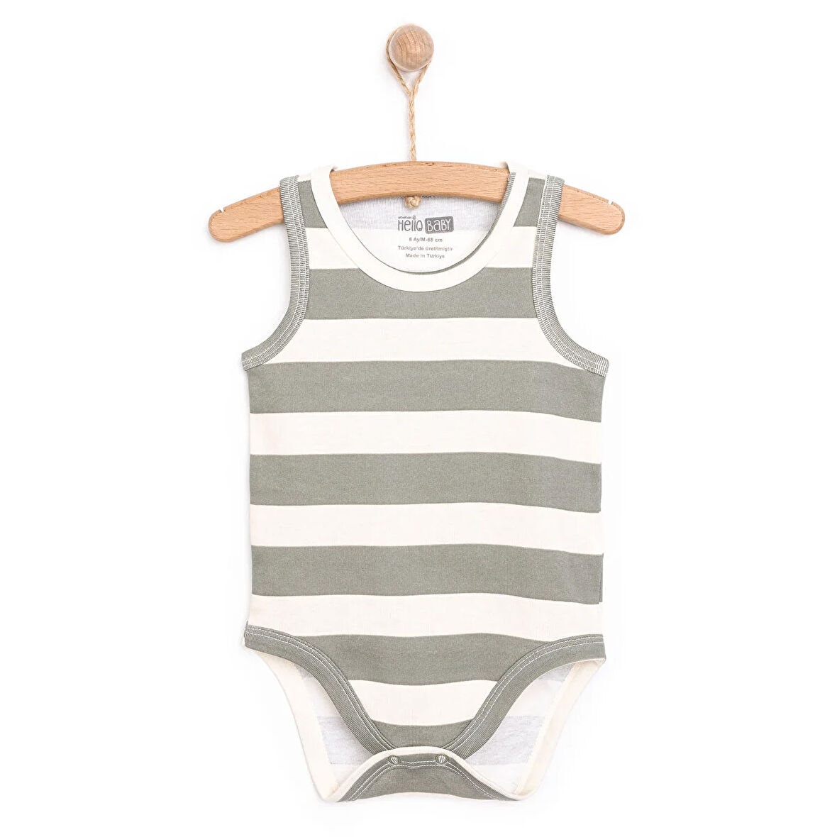 HelloBaby Erkek Atlet Body Erkek Bebek