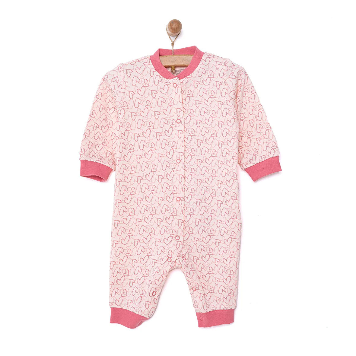 HelloBaby Yenidoğan Kız Patiksiz Tulum Kız Bebek