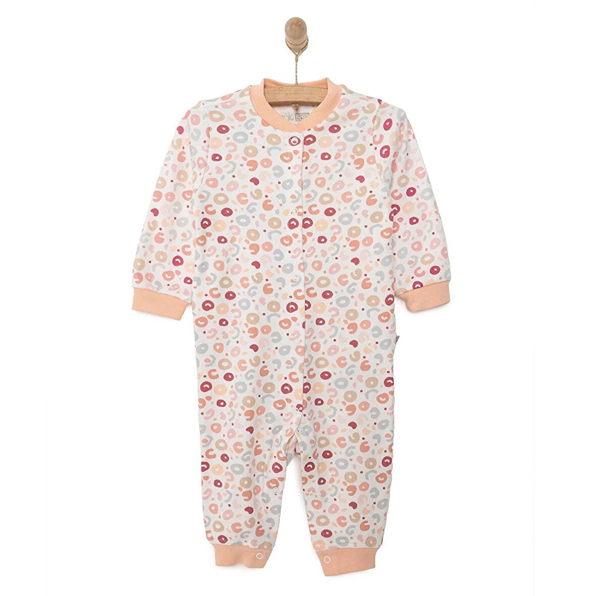 HelloBaby Yenidoğan Kız Patiksiz Tulum Kız Bebek