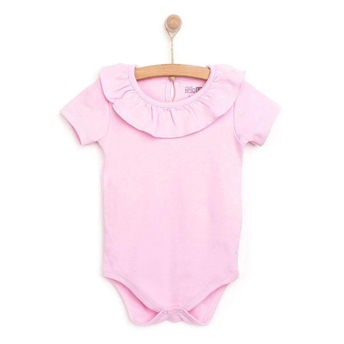 HelloBaby Kız Kısa Kol Body Kız Bebek