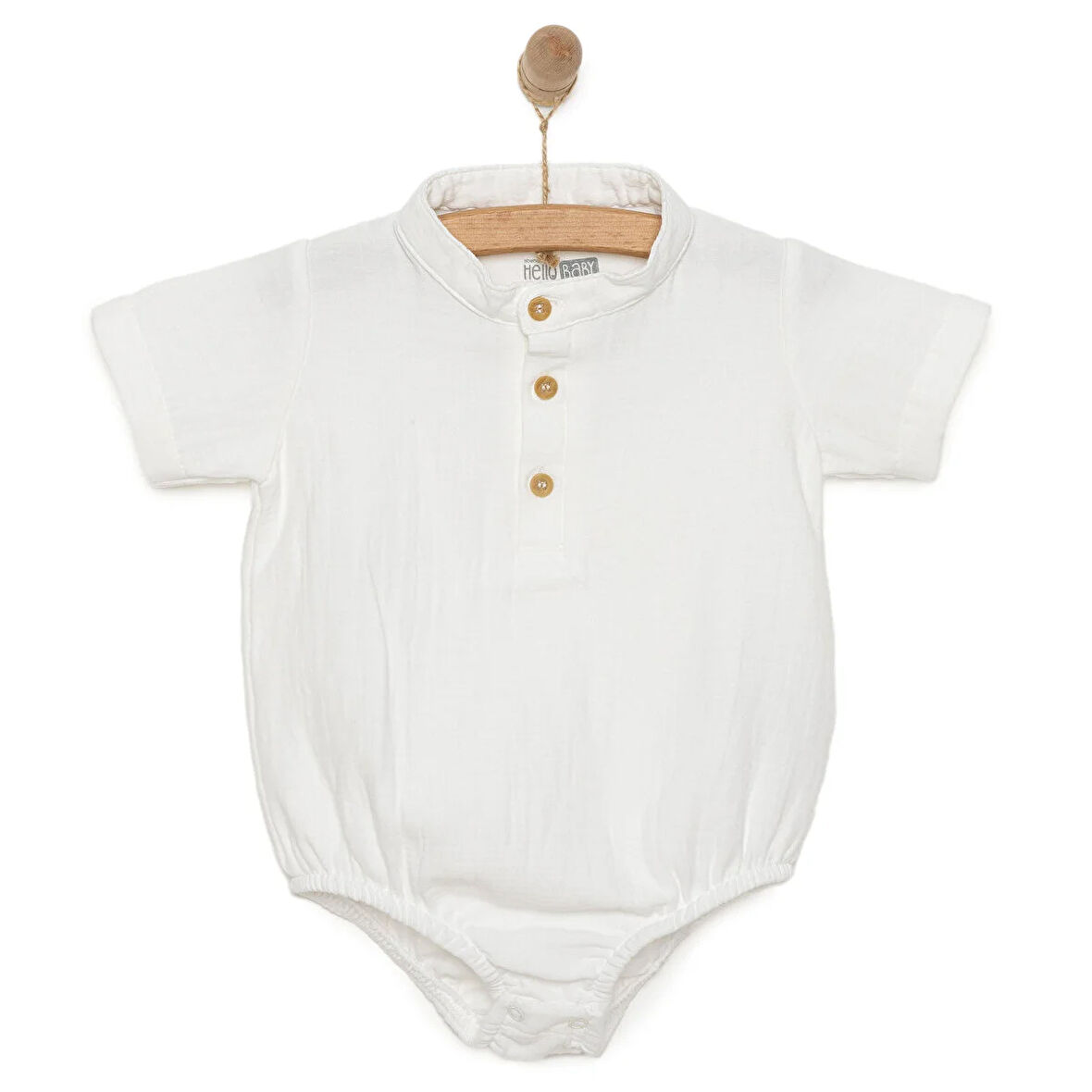 HelloBaby Erkek Gömlek Body Erkek Bebek