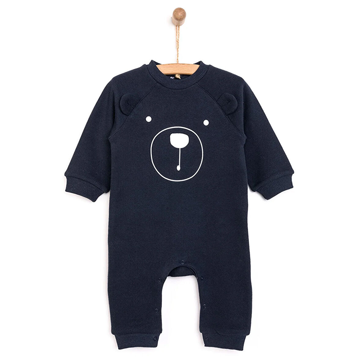 HelloBaby Yenidoğan Unisex Figürlü Patiksiz Tulum Unisex