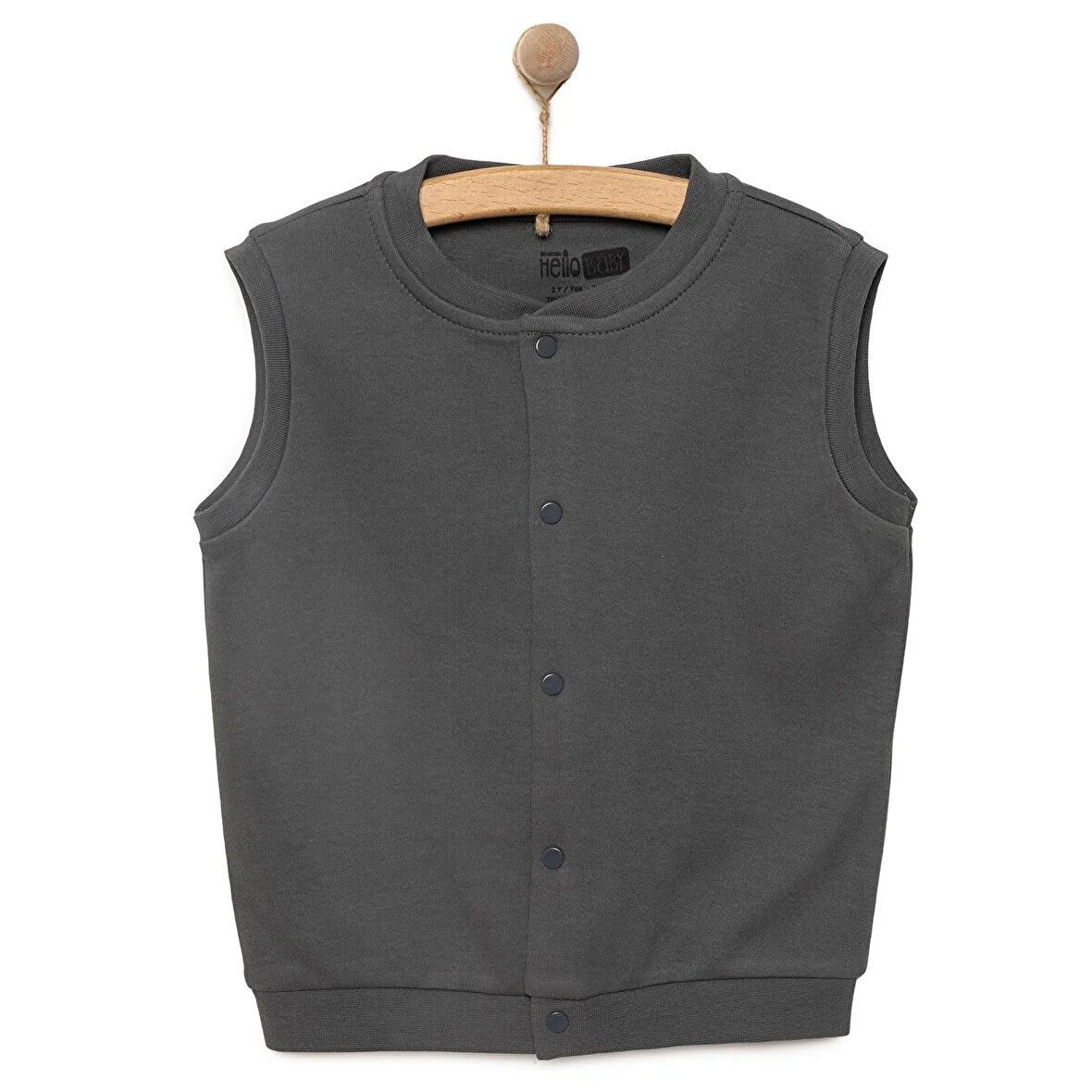 HelloBaby Basic Erkek Ribanalı Yelek