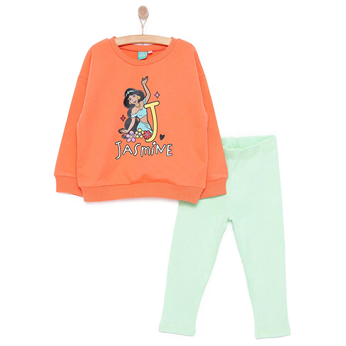 Disney Prenscess Kız Sweatshirt - Tayt Kız Bebek