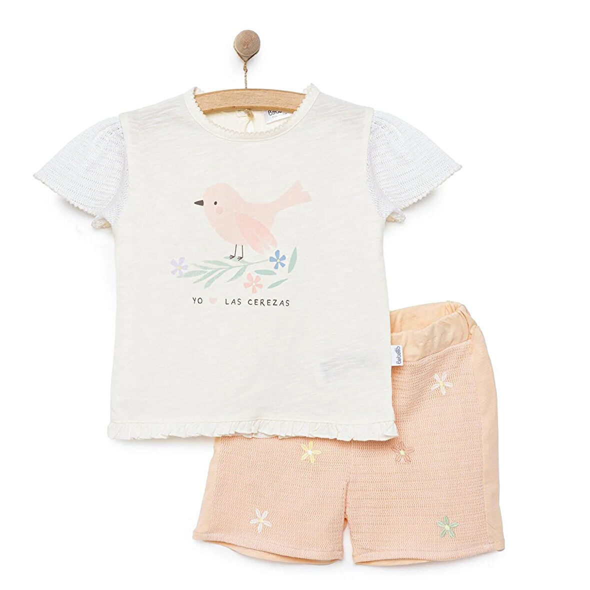 Bebetto Cute Fairy Kız Tshirt-Şort Kız Bebek