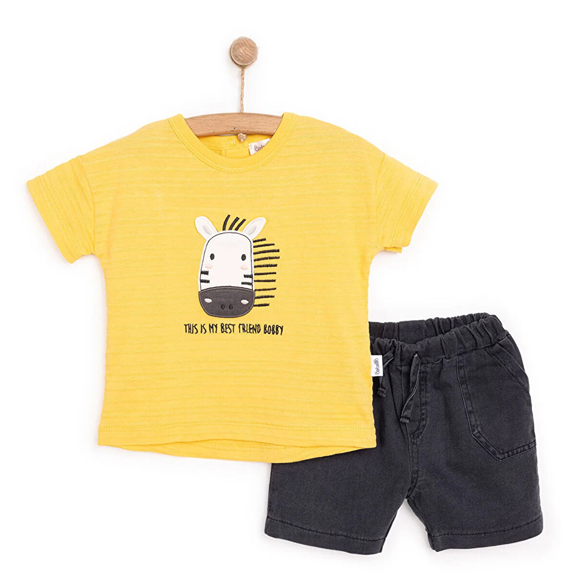 Bebetto Good Adventure Erkek Tshirt-Şort Erkek Bebek