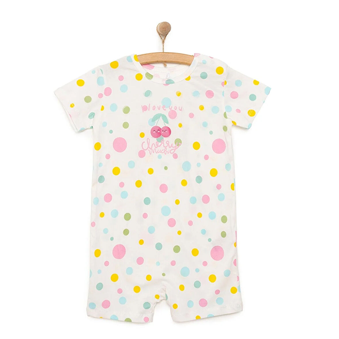 HelloBaby Kız Kısa Tulum Kız Bebek