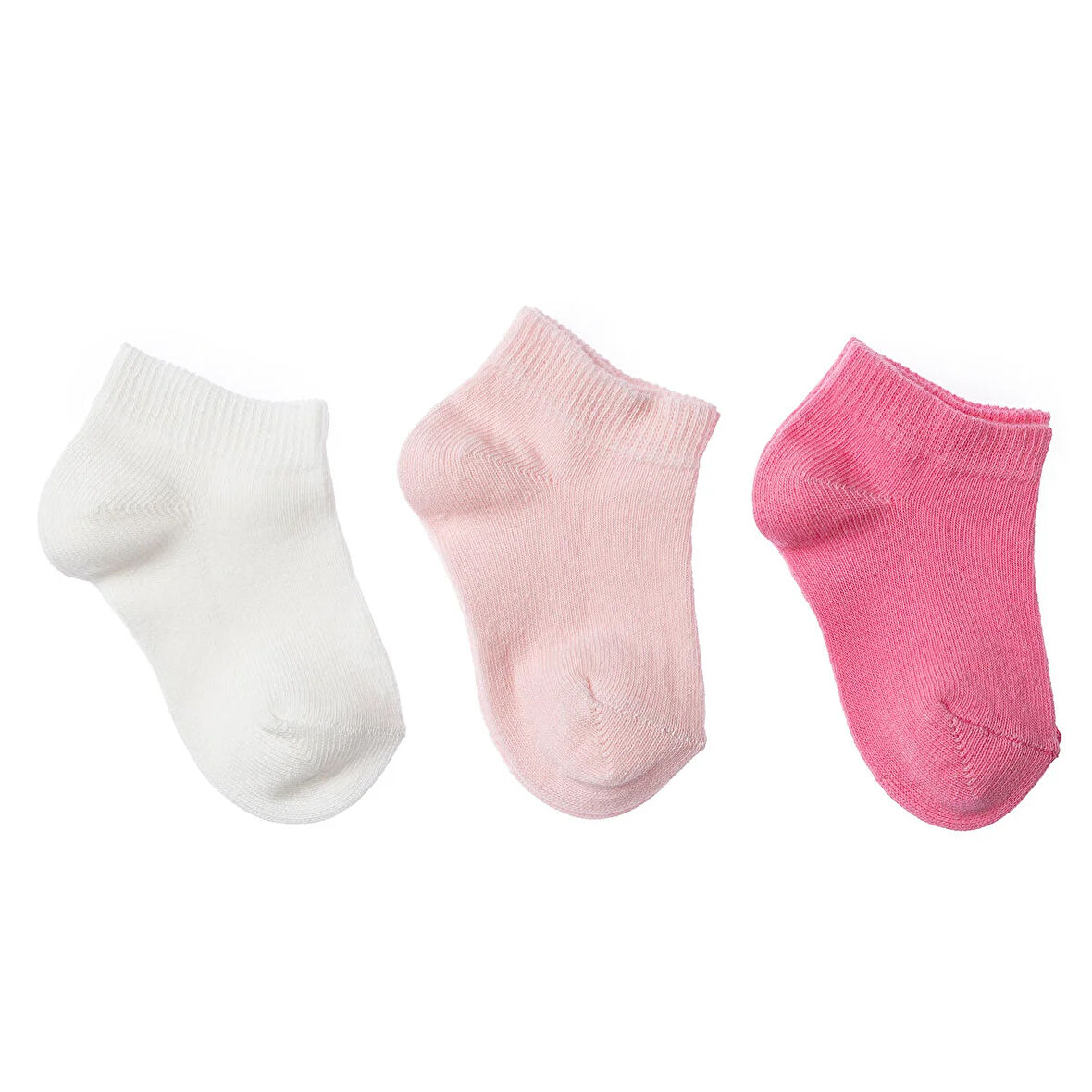 HelloBaby Kız 3'lü Bilek Çorap Kız Bebek