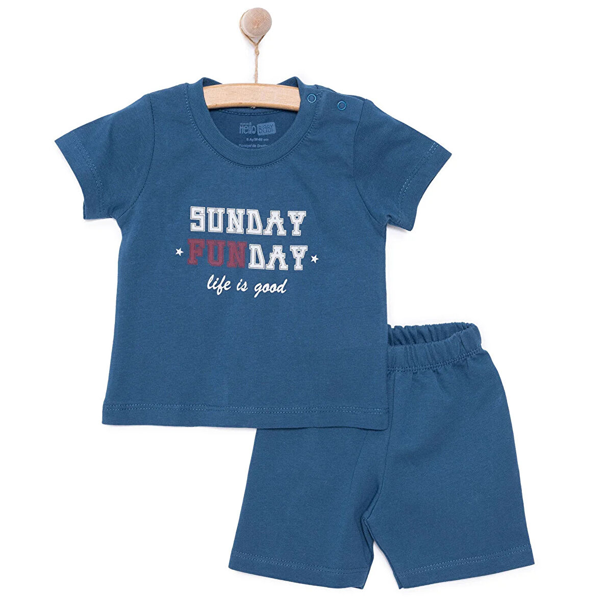 HelloBaby Basic Tshirt-Şort