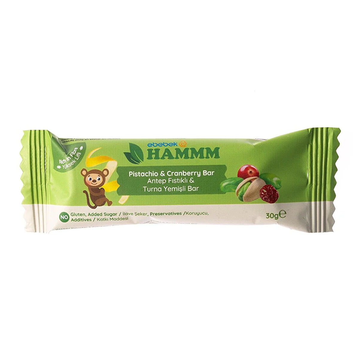 HAMMM A.Fıstık & Cranberryli Bar 30gr