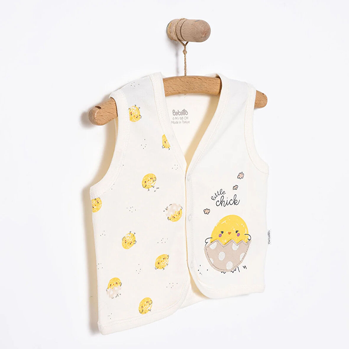 Bebetto Yenidoğan Chıck Chıck Yelek Uni Unisex