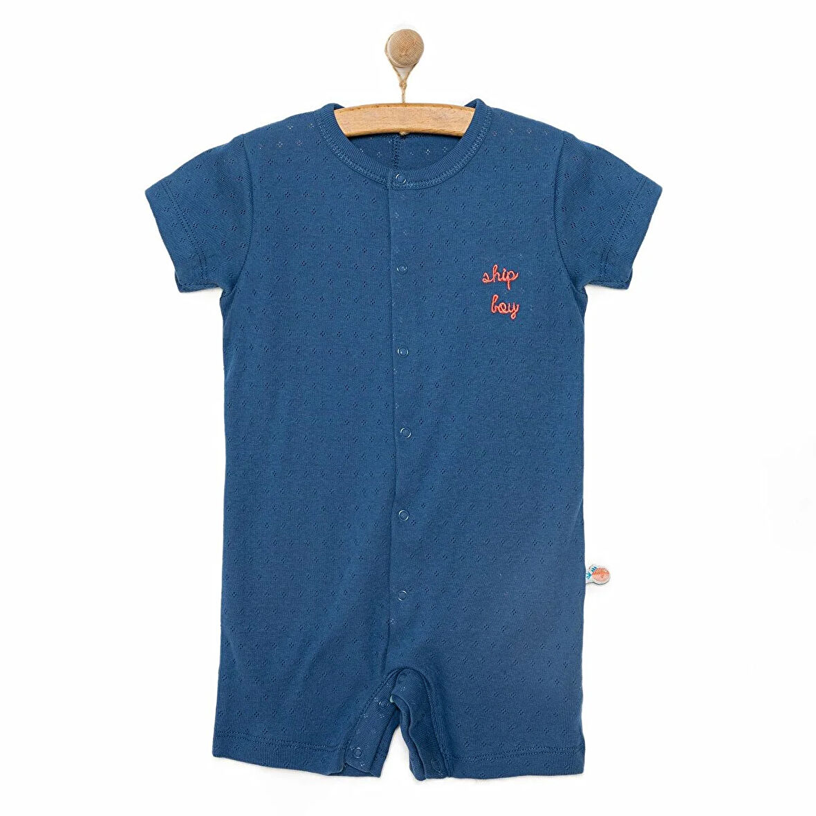 Bebetto Yenidoğan Ship Boy Kısa Tulum Erkek Bebek