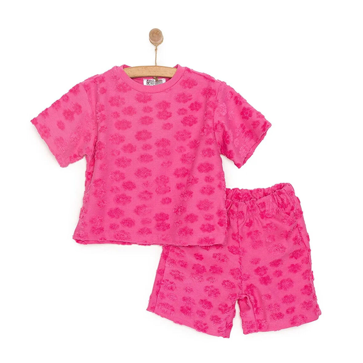 HelloBaby Little Blooms Kız Tshirt-Şort Kız Bebek