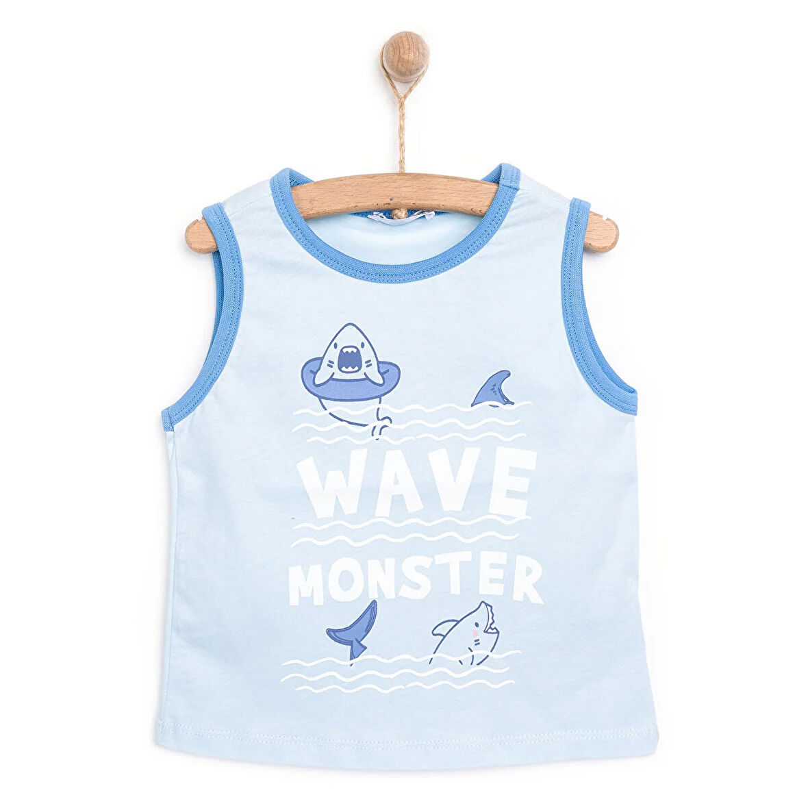 HelloBaby Baby Shark Erkek Atlet Tshirt Erkek Bebek