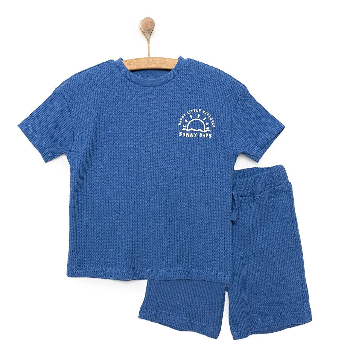 HelloBaby Little Sailor Erkek Tshirt-Şort Erkek Bebek