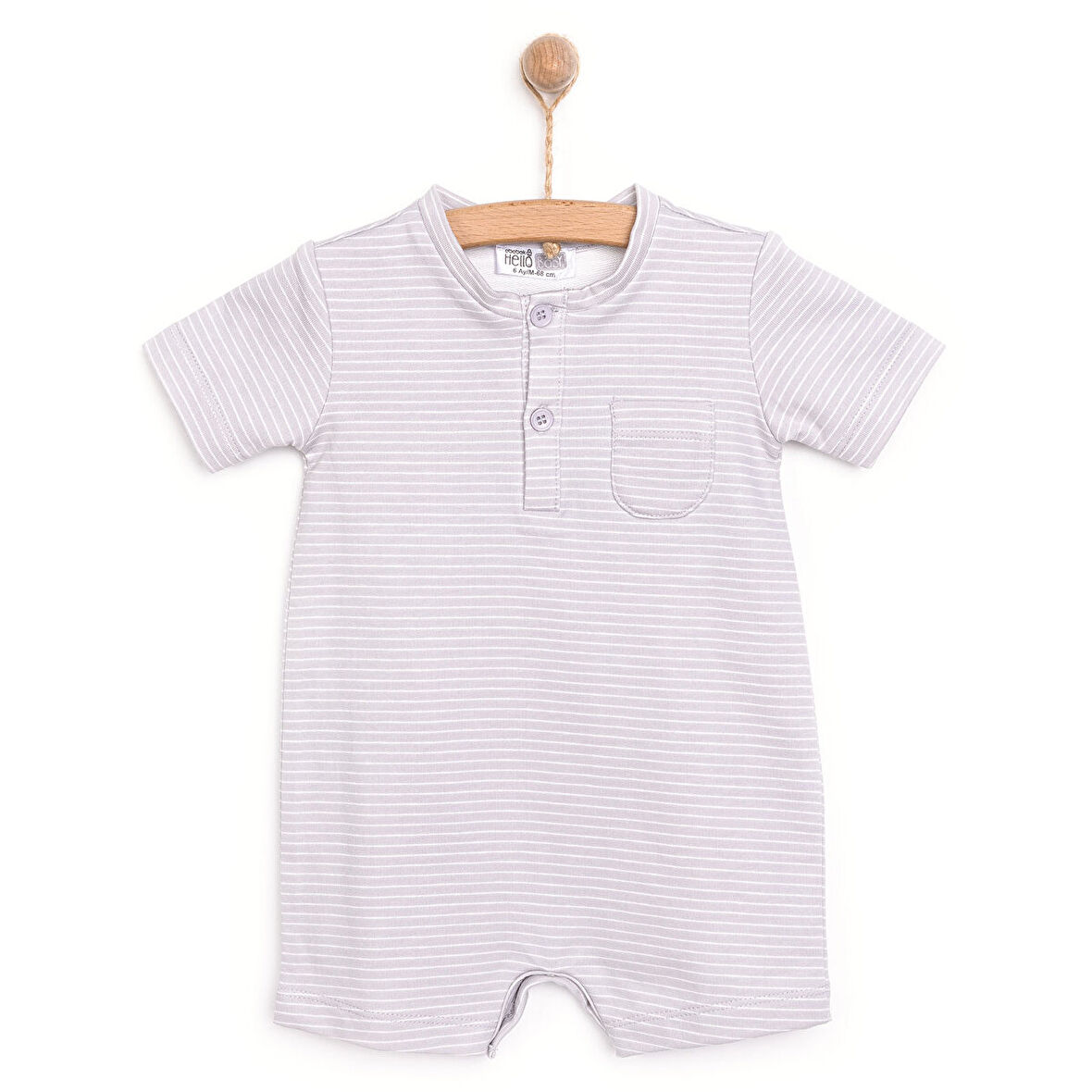 HelloBaby Safari Line Şort Salopet