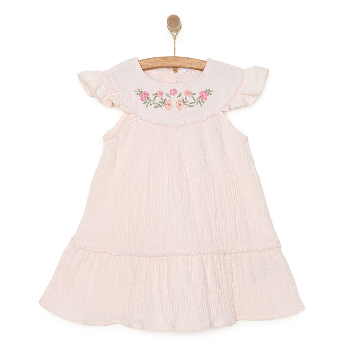 HelloBaby Rustik Kız Elbise Kız Bebek