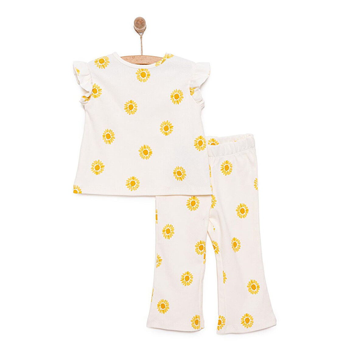 HelloBaby Sun Flower Kız Bluz - Tayt Kız Bebek