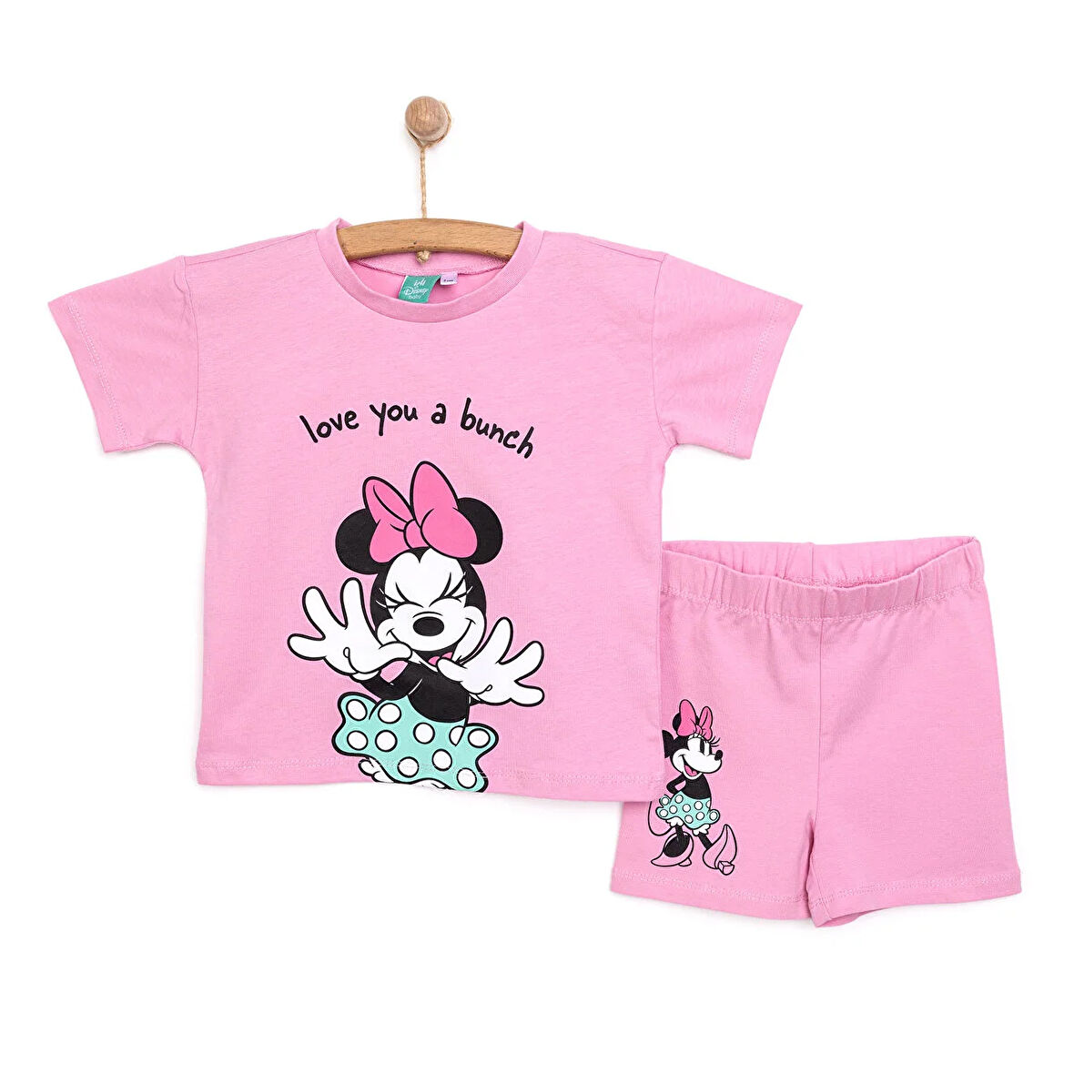 Disney Minnie Mouse Kız Tshirt-Tayt Kız Bebek